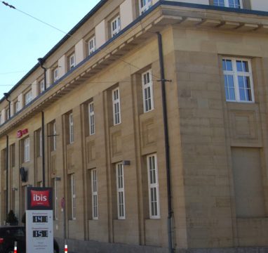 Hotel Ibis | ehemalige Bahnpost Karlsruhe